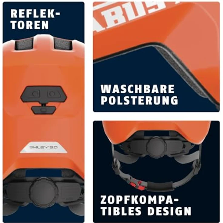 Abus Smiley 3. 0 M, shiny orange – Bild 6