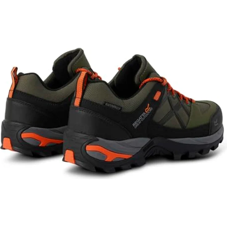 Regatta Samaris III, Wanderschuhe mit wasserdichter ISOTEX-Membran, grau/orange – Bild 3