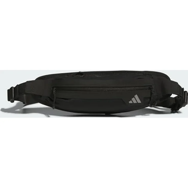 adidas Unisex-Erwachsene Laufgürteltasche, Einheitsgröße, 0,75 l Volumen, recyceltes Polyester, Elasthan, schwarz – Bild 5