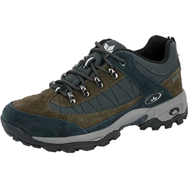 Lico Trekkingschuh Santana, Veloursleder Wanderschuh mit herausnehmbaren Wechselfußbett und Gummilaufsohle, schwarz – Bild 2