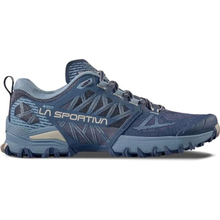 La Sportiva Bushido III GTX Women, Wanderschuhe mit Gore-Tex-Membran, leicht und stabil, 38,5 Night Sky/Limestone – Bild 1