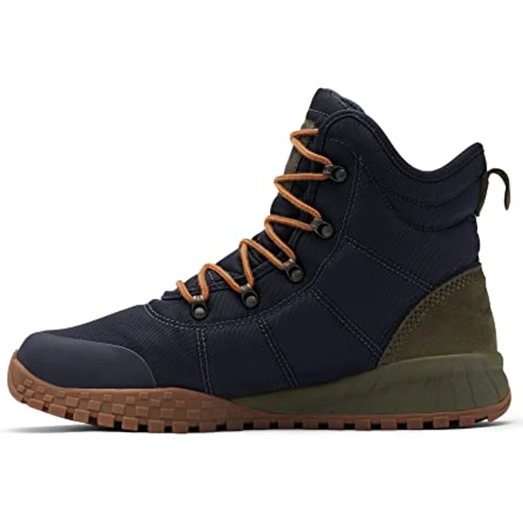 Columbia Fairbanks Omni-Heat, Wasserdichte Wanderschuhe mit Omni-Heat Isolation und Omni-Grip Sohle, Schwarz – Bild 7