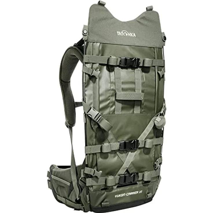 Tatonka Yukon Carrier X1, Trekkingrucksack 74 cm, 100% Polyamid, olive – Bild 1