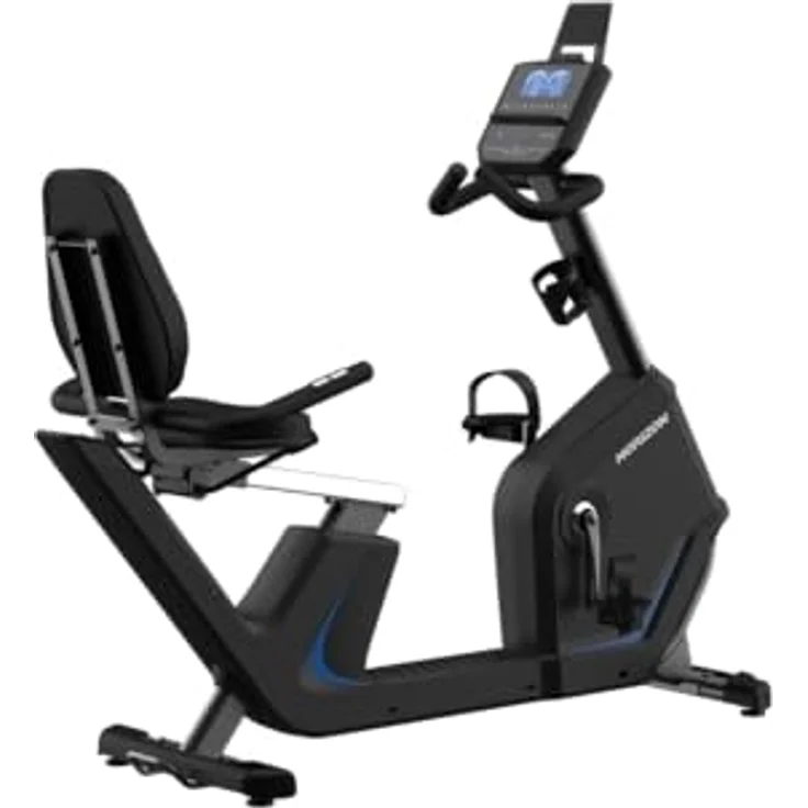 Horizon Fitness 5.0Ri Recumbent Bike, Ergometer mit 100 Widerstandsstufen, 10 Programmen, Bluetooth, verstellbarem Sattel und Smart Device Halterung – Bild 1