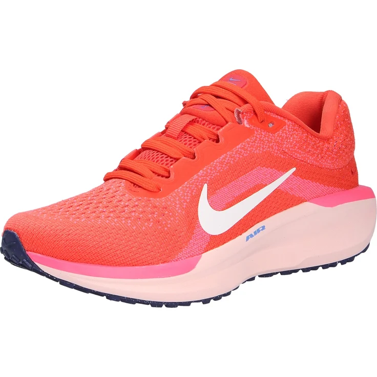 Nike Winflo 11 Damen Sneaker, Laufschuhe mit Zoom Air und atmungsaktivem Mesh, rot, Gr. 38