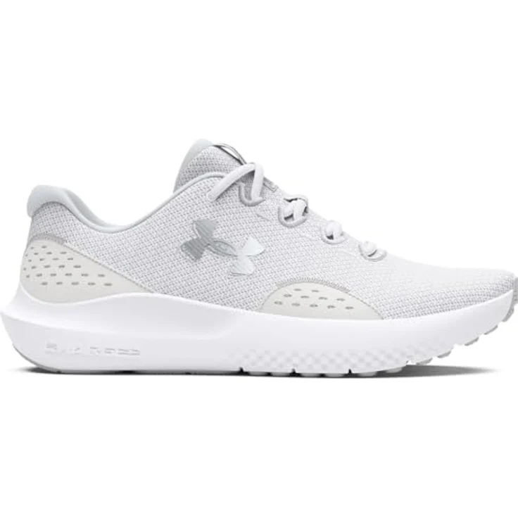Under Armour Ua W Charged Surge 4, Damen Laufschuhe, atmungsaktiv, Dämpfung, weiß, 44 EU – Bild 3