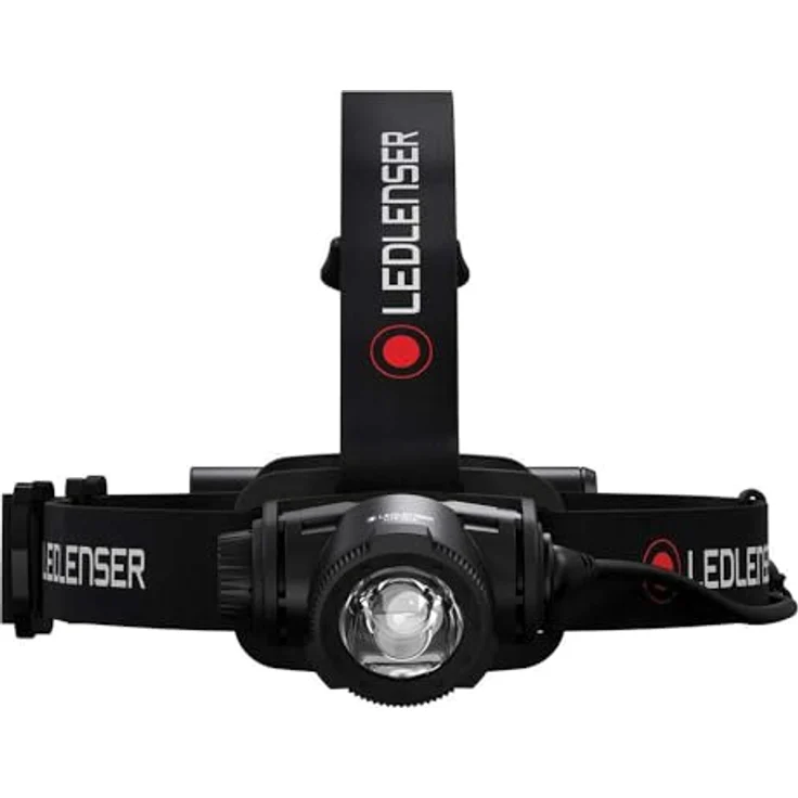 Ledlenser H7R Core, LED Stirnlampe mit Advanced Focus System, stufenlos dimmbar und schwenkbarem Lampenkopf, schwarz – Bild 2