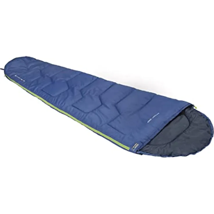 High Peak Schlafsack Action 250 | 20086, Schwarze Outdoor Schlafgelegenheit