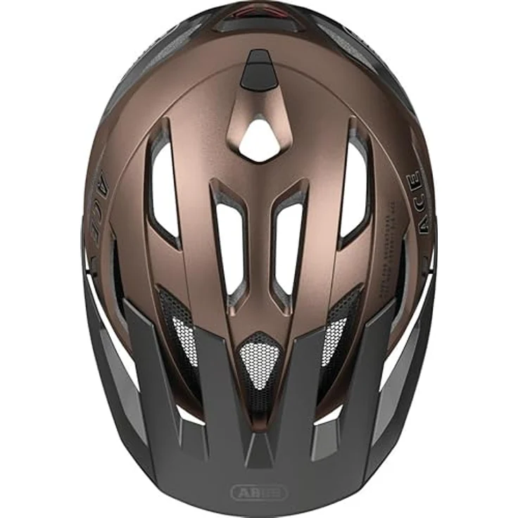ABUS Fahrradhelm URBAN-I 3.0 ACE, City-Helm mit TriVider, verlängertem Schirm und LED-Rücklicht – Bild 4