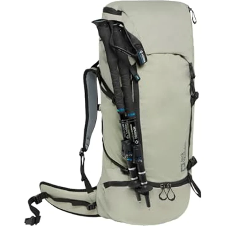 Jack Wolfskin Trailflair Lite 40 XS-L, Trekkingrucksack 71 cm, grün, 100% Polyamid – Bild 3