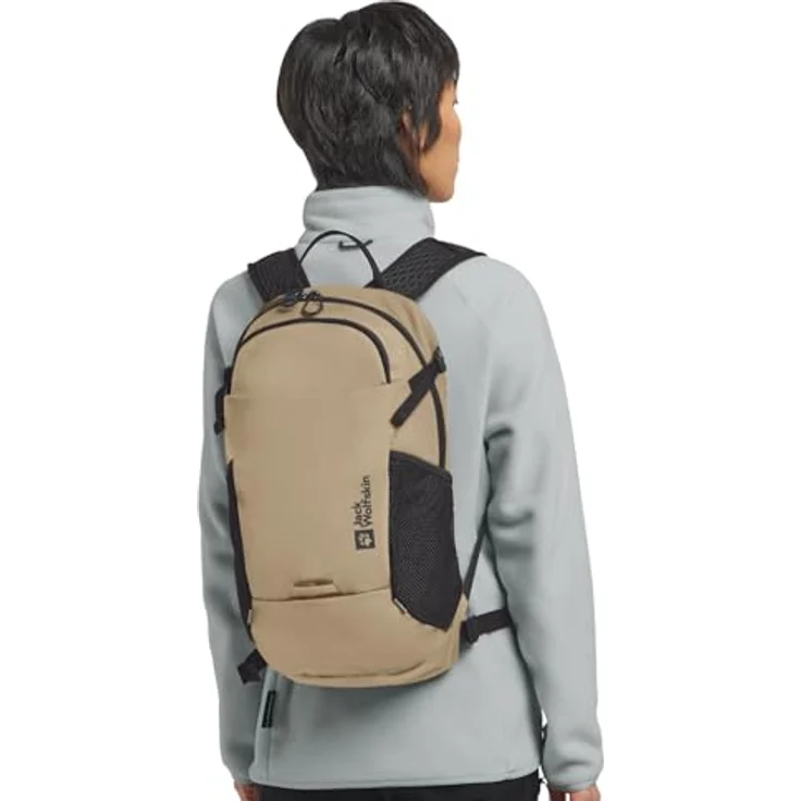 Jack Wolfskin Velocity 20 Wanderrucksack, 45 cm, braun, 100% Polyester, kompakte Maße 26 cm x 23 cm – Bild 4
