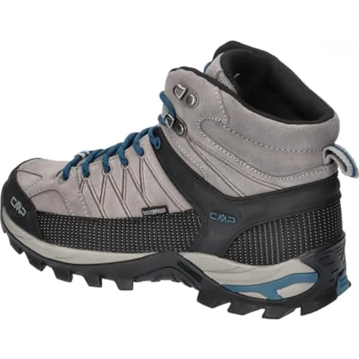 Campagnolo CMP Rigel Mid, Wanderschuhe Herren, grau, Größe 44, Leder/Textil, Schnürer – Bild 3