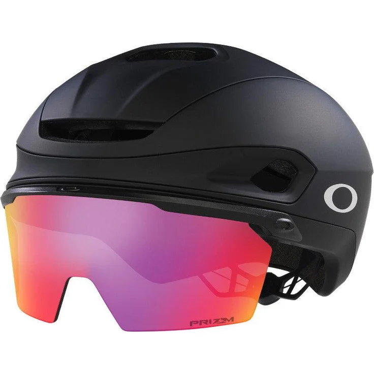 Oakley ARO7 Road, Fahrradhelm mit MIPS, Matte Black/Prizm Road, Größe S (52 - 56 cm)