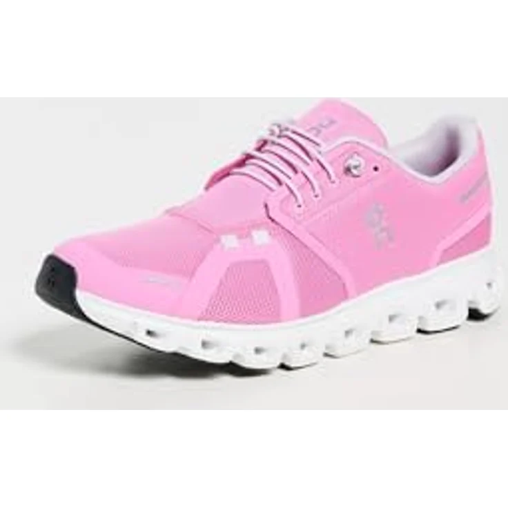 ON Running Cloud 6, Damen Laufschuhe mit CloudTec®-Dämpfung, pink-weiß, EU 37 US 6 – Bild 2