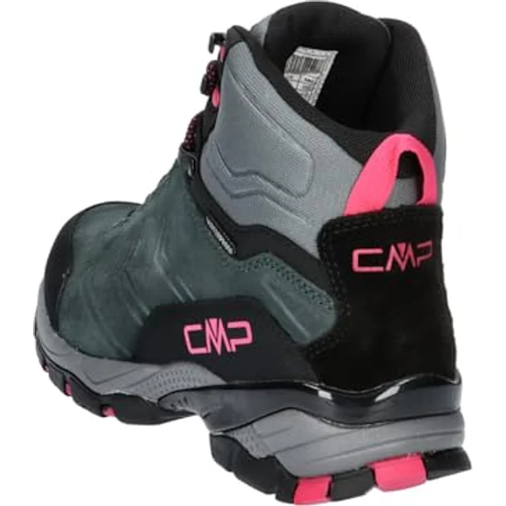 CMP Campagnolo Women's Melnick Mid Trekking Shoes, wasserdicht, Leder, Grün, Größe 41 – Bild 4