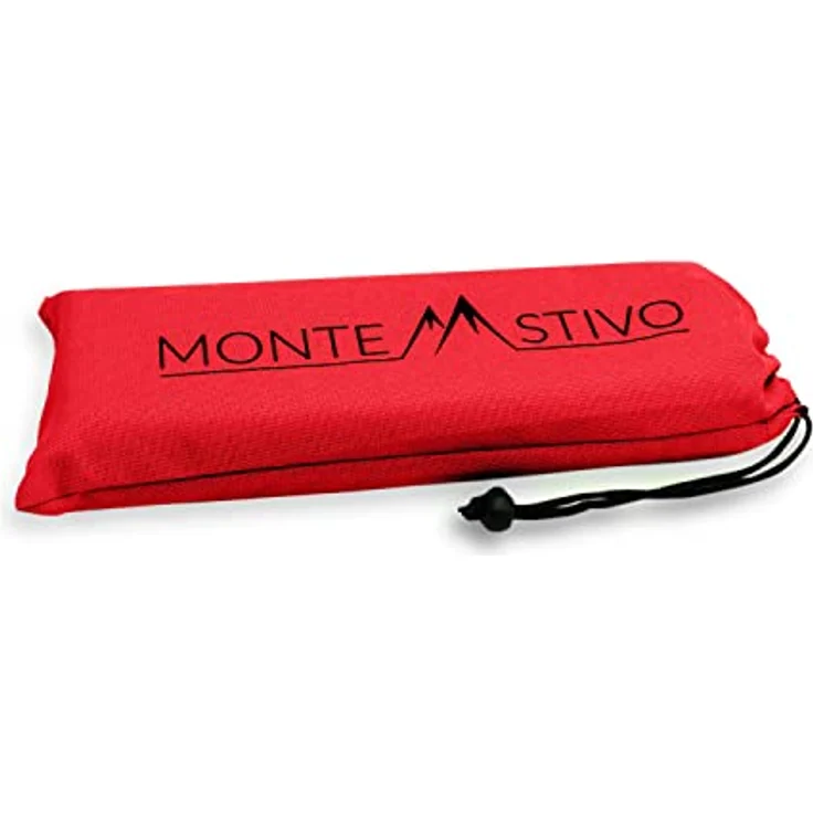 Monte Stivo® Expedition, 4-fach faltbare Outdoor-Sitzmatte 30x40 cm für Kinder und Erwachsene, rot, ideal zum Wandern und Picknick – Bild 2