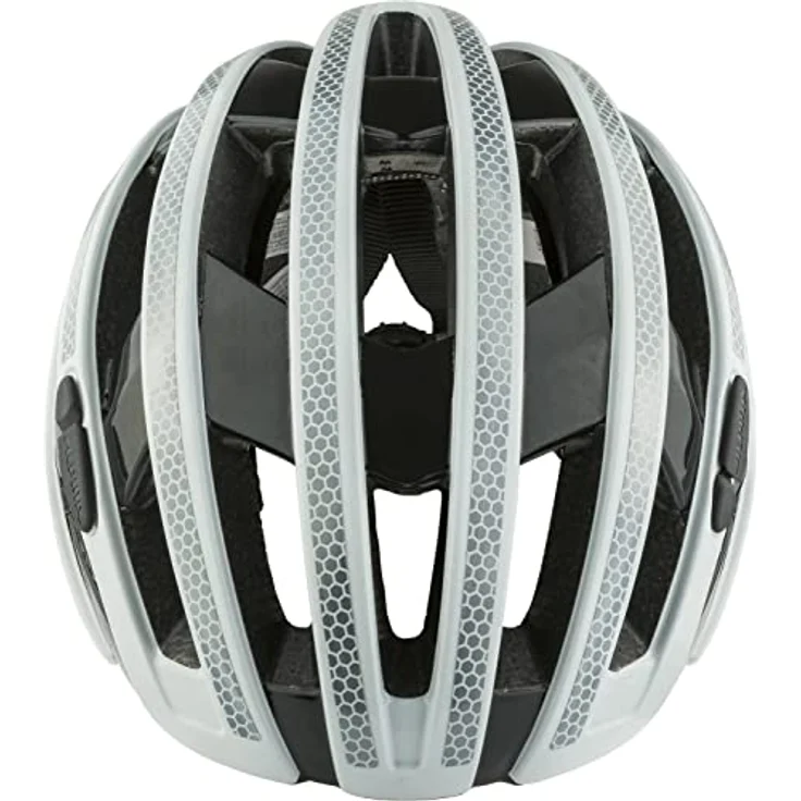 Alpina Ravel Reflective, Gravel-Helm mit reflektierender Oberfläche, höhenverstellbarem Run-System, weiß glanz – Bild 2