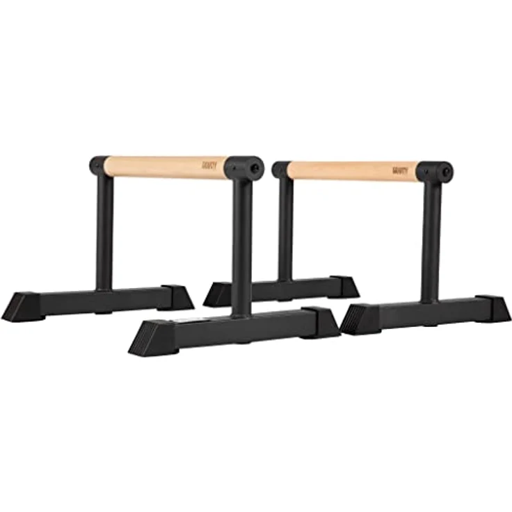 Gravity Fitness | Parallettes - mittelgroß - neue 38-mm-Griffe - Calisthenics, Crossfit, Heim- und kommerzielle Nutzung – Bild 2