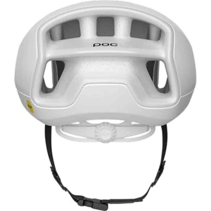 POC Cytal MIPS, Fahrradhelm mit Hartschalenbau und 360 Fit System, Hydrogen white matt, Größe L – Bild 4