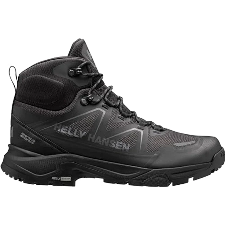 Helly Hansen Cascade Mid Ht, Wasserdichte Wanderstiefel mit HH Max Comfort Innensohle, Schwarz, EU 45 – Bild 5