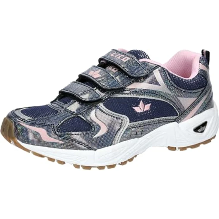 LICO Klettschuhe für Damen, grau, Nylon-Obermaterial, Wechselfußbett, profilierte Gummi-Laufsohle – Bild 7