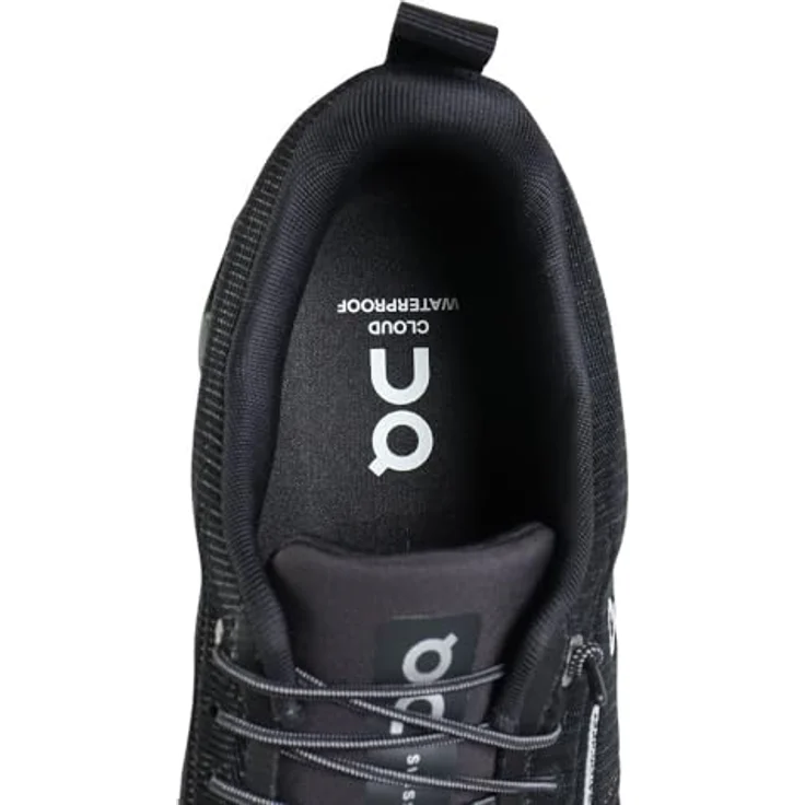ON Running Cloud 6 WP Waterproof, Damen Sneakers Schuhe mit wasserdichter Membran und CloudTec®-Sohle, Schwarz, EU 36.5 US 5.5 – Bild 8