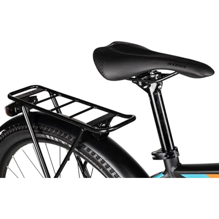 Axess SANDEE DX ATB All-Terrain-Bike 29 Zoll, Schwarz, hydraulische Shimano Scheibenbremsen, 2x8 Gang Kettenschaltung, alltagstauglich – Bild 7