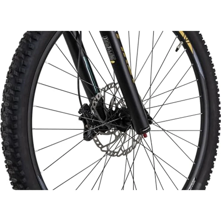 Axess PRIDE Hardtail Mountainbike 29 Zoll, Shimano Cues Antrieb, MT400 Scheibenbremsen, Dunkelgrau, 17 Zoll – Bild 3