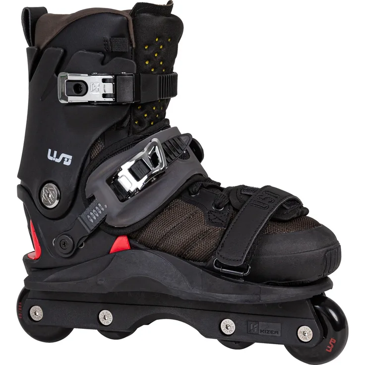 USD Skates Shadow Team 60 Inline-Skates, schwarz, Größe EU 38