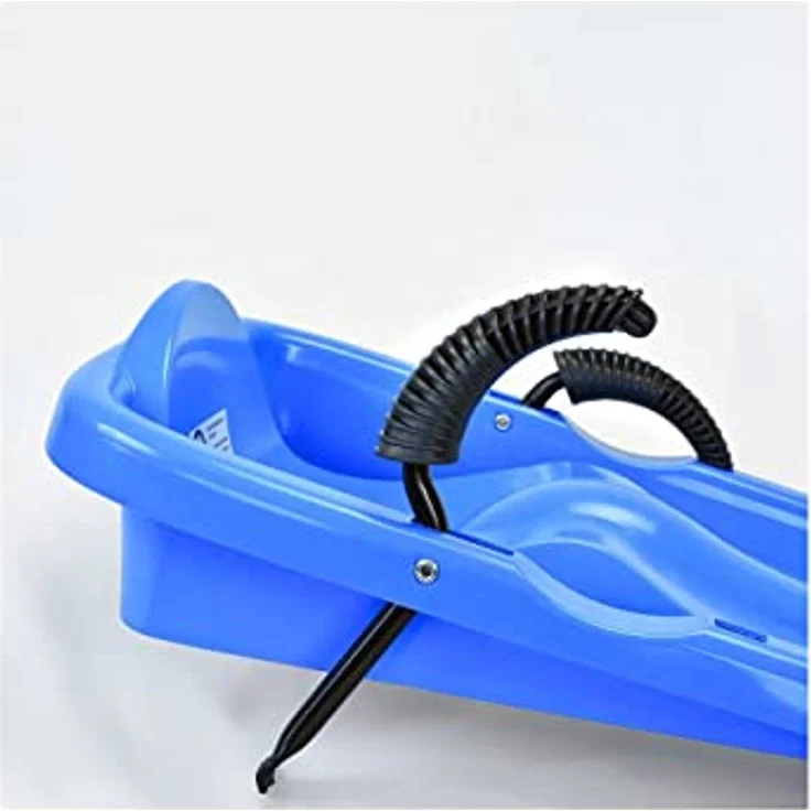 KHW Snow Bird De Luxe, Schneebob mit Metallbremsen, anthrazit, ergonomischer Sitz, für Kinder ab 5 Jahren, max. Benutzergewicht 60 kg – Bild 2