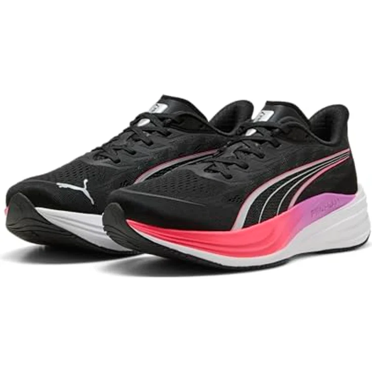 PUMA Darter Pro 2, Laufschuhe mit ProFoam Dämpfung, Schwarz, Größe 40 – Bild 2