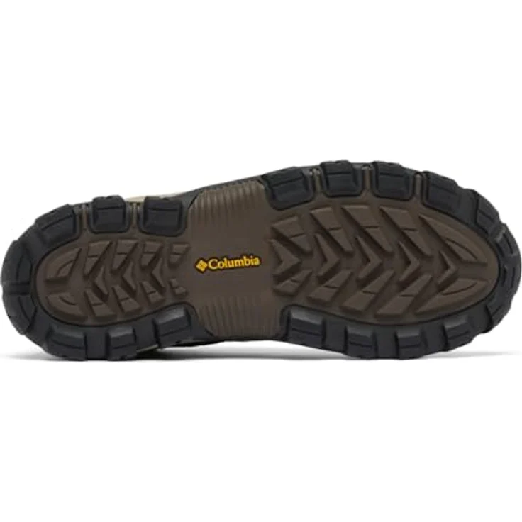 Columbia TRANSVERSE™ HIKE WATERPROOF, Herren Wanderschuhe mit dämpfender Zwischensohle und griffiger Gummi-Außensohle, Braun (43) – Bild 6