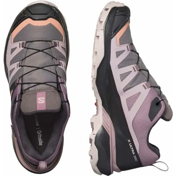 Salomon X Ultra 360 GTX W, Damen Wanderschuhe mit Gore-Tex-Membran und Contagrip-Sohle, Mehrfarbig, Größe 40 2/3 – Bild 3