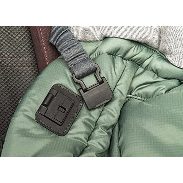 Croozer Unisex – Erwachsene Fußsack Schlafsack, Schwarz, Einheitsgröße für alle, winddicht und waschbar – Bild 5