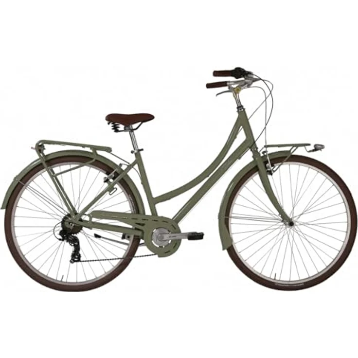ALPINA Sports ANITAbyAlpina Cityfahrrad VELVET 28 Zoll, oliv, 7-Gang Kettenschaltung, Ballonreifen, Aluminiumrahmen – Bild 1