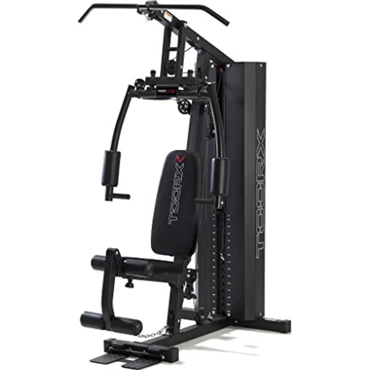 Toorx MSX-70 Kraftstation, Multifunktionsgerät mit 102 kg Gewichtsblöcken, Schwarz, Kohlenstoffstahl, für Brust-, Bein-, Arm- und Schultertraining – Bild 1