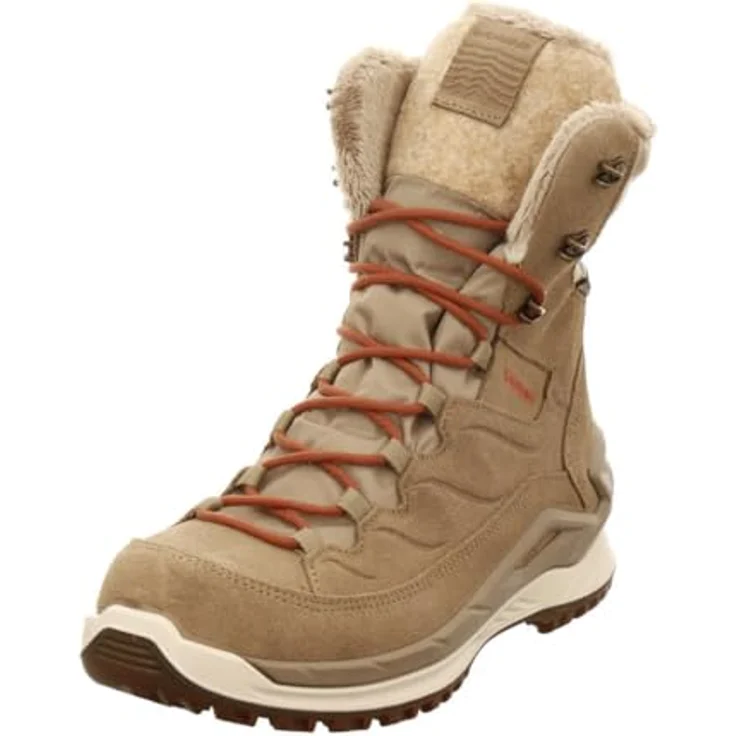 LOWA CALCETA EVO GTX Ws, Damen Wander- & Bergschuhe, wasserdicht mit GORE-TEX Membran, Beige, Größe 39 1/2 EU – Bild 4