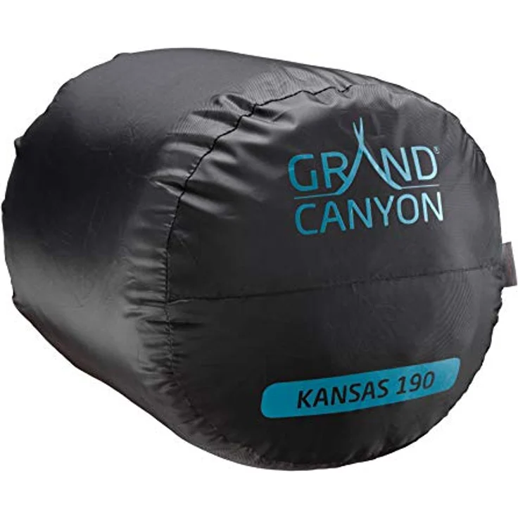 Grand Canyon Unisex – Erwachsene 'Kansas 190' Schlafsack, Caneel Bay, 5°C Komforttemperatur – Bild 5