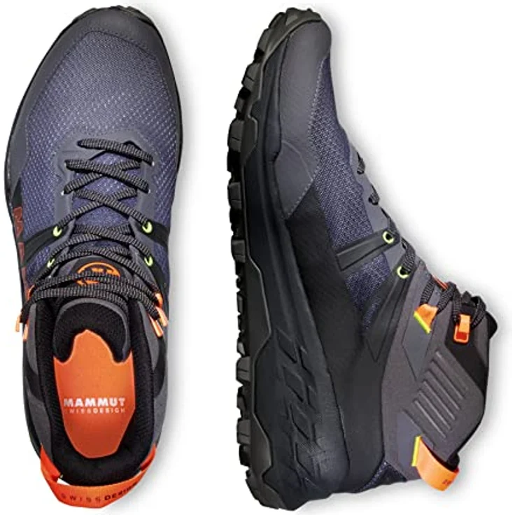 Mammut Sertig II Mid GTX Men, Herren Wanderschuhe mit GORE-TEX Membran, 42.5, Blau – Bild 6