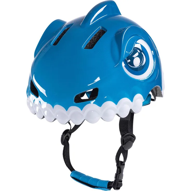 Wozinsky Kinder Fahrradhelm Dino, Größe S, leichter Helm mit verstellbarem Verschluss und stylishen Design