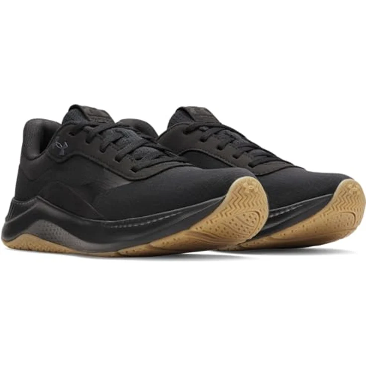 Under Armour Ua W Aurora 3, Damen Laufschuhe mit Charged+ Dämpfung und atmungsaktivem Obermaterial, schwarz, Größe: 8 – Bild 4