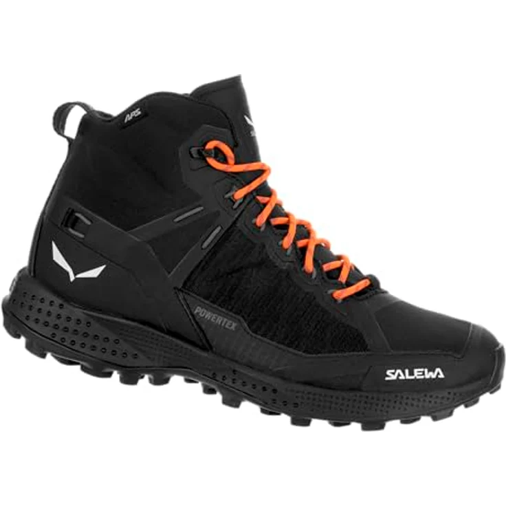 Salewa Pedroc Pro Mid PTX, halbhoher Speed Hiking-Schuh mit wasserdichter Powertex-Membran, schwarz – Bild 3
