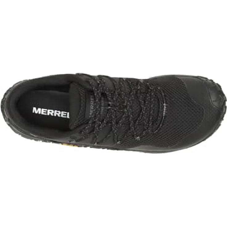 Merrell Trail Glove 7 Trailrunning-Schuhe, Schwarz, EU 40 1/2, recyceltes Mesh, Vibram EcoStep-Sohle, vegan-freundlich – Bild 4