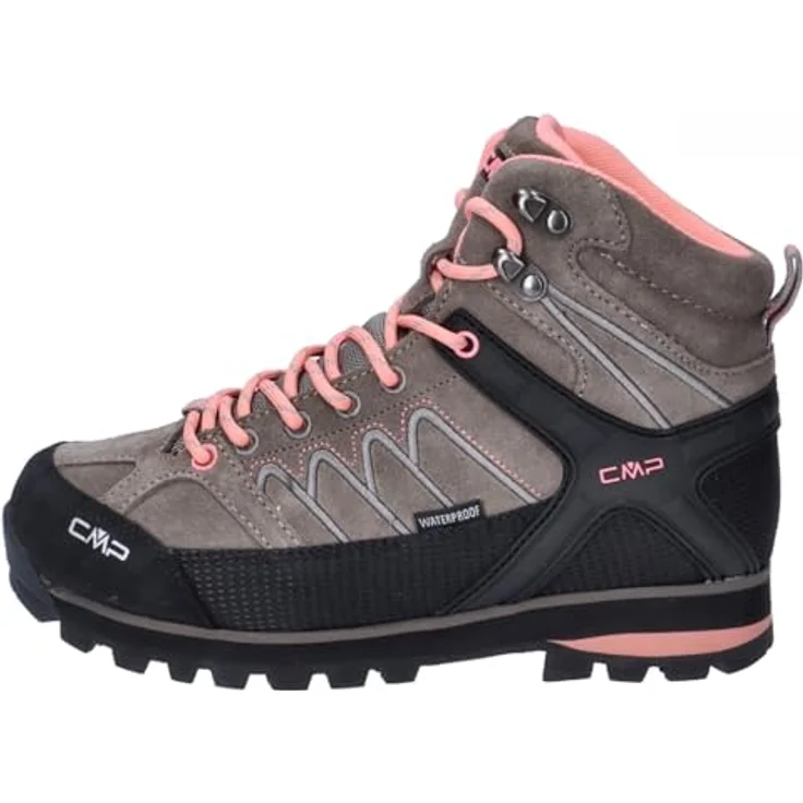 CMP Damen Wanderschuhe Moon Mid WP 31Q4796, Trekkingschuh mit wasserundurchlässiger Membran und Vibram-Sohle – Bild 2