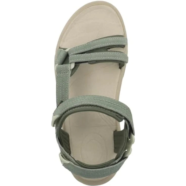 Teva Terra Fi Lite Suede Damen Trekkingsandale, wasserabweisend mit Gummi-Sohle und Klettverschluss – Bild 2