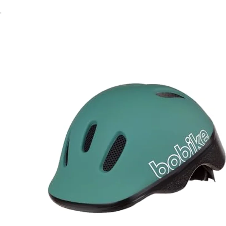 Bobike GO Fahrradhelm für Babys, verstellbar Größe XXS (44–48 cm), Farbe Peppermint mit Insektennetz und reflektierenden Sicherheitsaufklebern – Bild 1