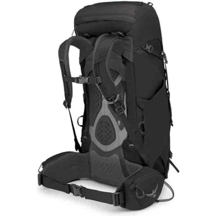 Osprey Kyte 38 Black WM/L, Wanderrucksack mit AirScape Rückenplatte und integrierter Regenhülle – Bild 5