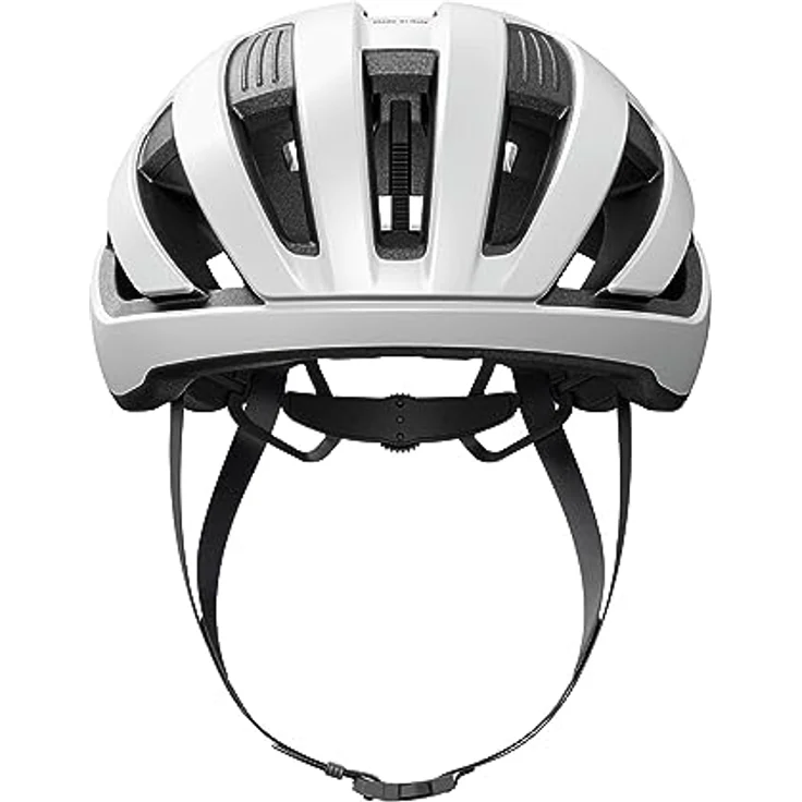 Abus WingBack, Velohelm (54 - 58 cm) mit tiefen Belüftungskanälen und FlowStraps-Gurtbändern, leicht und anpassbar – Bild 2