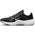 Nike In Season Damen Laufschuh, Fitnessschuhe mit atmungsaktivem Mesh und weicher Dämpfung, Schwarz, Größe 6.5
