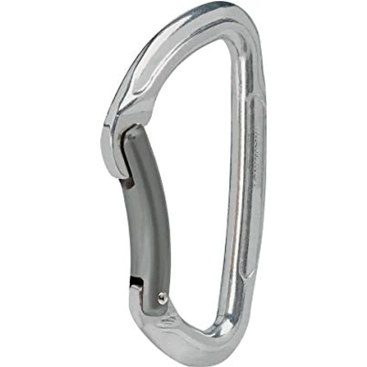 Mammut Mosqueton Element Steel Karabiner, langlebig und abriebfest aus verzinktem Stahl, mehrfarbig (Basalt)